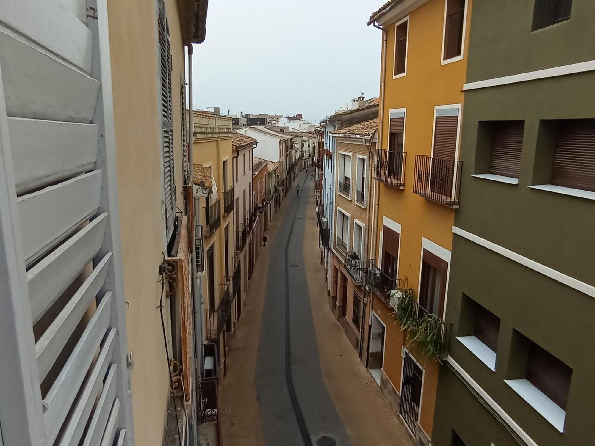 Ferienwohnung Casa El Angel Loft Denia Centro Con Parking Exterior foto